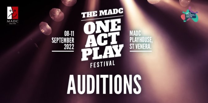  Malta,  Malta, Members Malta, AUDITIONS - ONE ACT PLAY FESTIVAL 2022 Malta, MADC Malta Amateur Dramatics Club