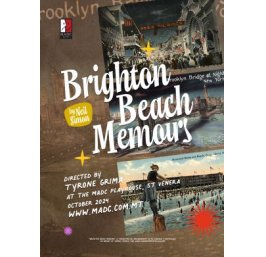 Brighton Beach Memoirs malta, drama malta, theatre malta, panto malta, malta amateur dramatics club malta
